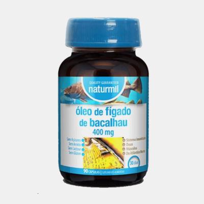 OLEO DE FIGADO DE BACALHAU 400mg 90 CAPSULAS