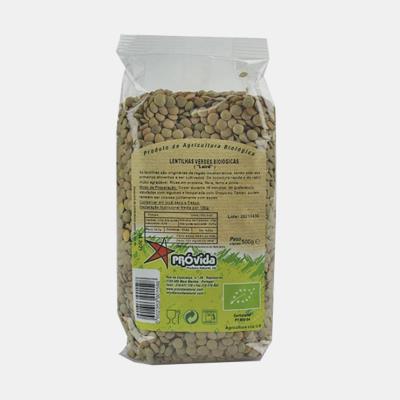 LENTILHAS VERDES BIO LAIRD 500g