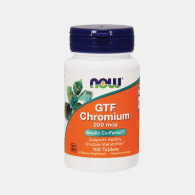 GTF CHROMIUM 200mcg 100 COMPRIMIDOS
