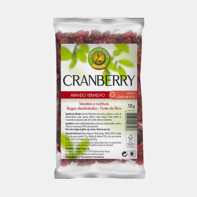 BAGAS DE CRANBERRY 125G