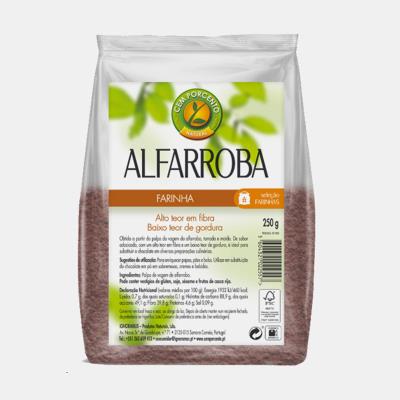FARINHA DE ALFARROBA 250g CEM PORCENTO