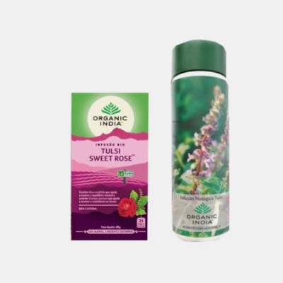 TULSI SWEET ROSE + TERMO PERSONALIZADO