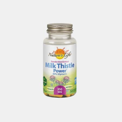 MILK THISTLE POWER - CARDO MARIANO EXTRATO 50 CAPS