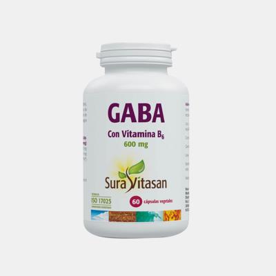 GABA 600mg 60 CAPSULAS