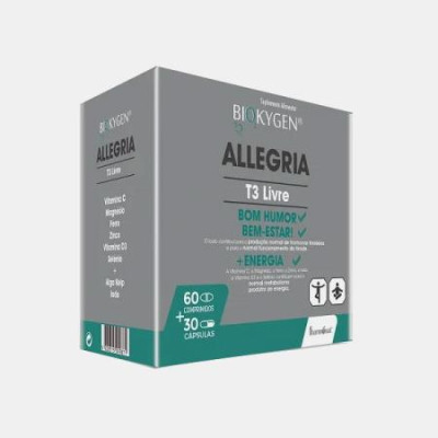 BIOKYGEN ALLEGRIA 60 COMPRIMIDOS + 30 CAPSULAS
