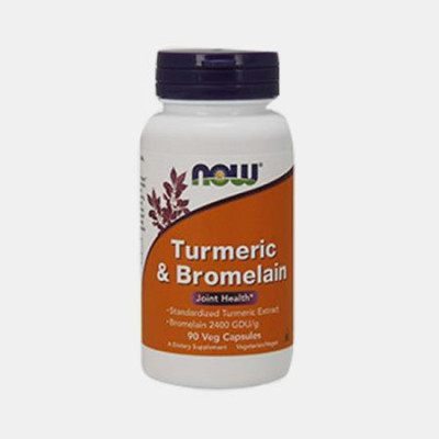 TURMERIC & BROMELAIN 90 CAPSULAS