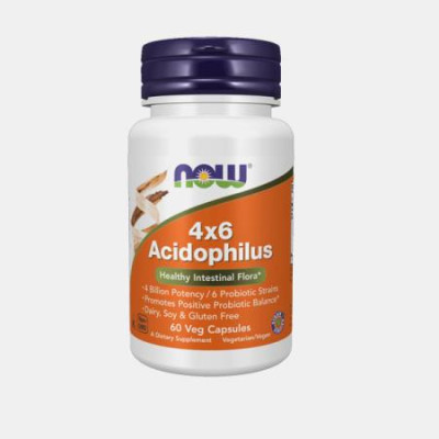 PROBIOTIC 4x6 ACIDOPHILUS 60 CAPSULAS