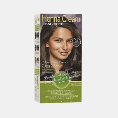 HENNA CREME 5.0 CASTANHO CLARO BY NATURTINT