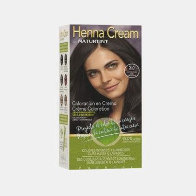 HENNA CREME 3.0 CASTANHO ESCURO BY NATURTINT