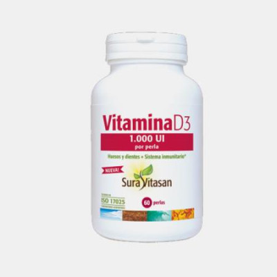 VITAMINA D3 1000UI 60 CAPSULAS