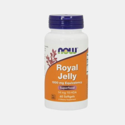 ROYAL JELLY 1000mg 60 CAPSULAS MOLES