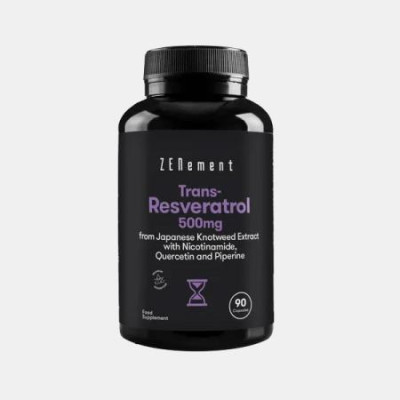 TRANS RESVERATROL 500mg 90 CAPSULAS