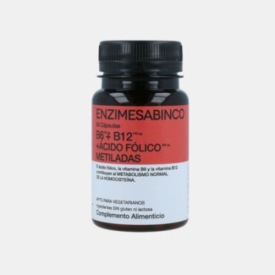 B6 + B12 + ACIDO FOLICO METILADAS 60 CAPSULAS