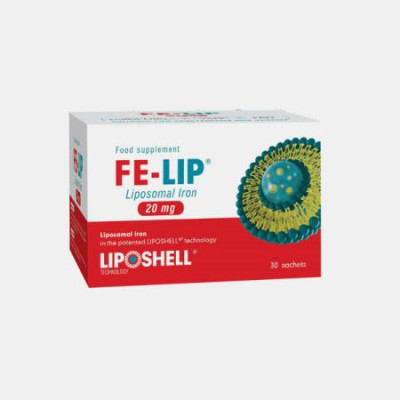 FE LIP LIPOSOMAL IRON 20mg 30 SAQUETAS
