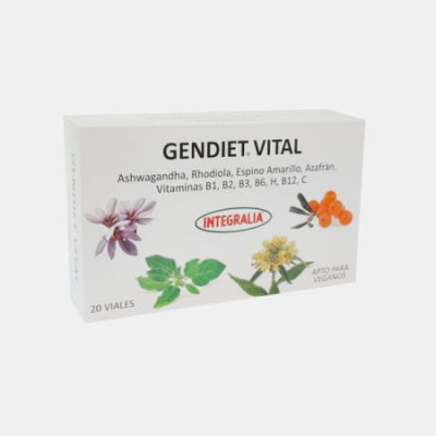 GENDIET VITAL 20 AMPOLAS