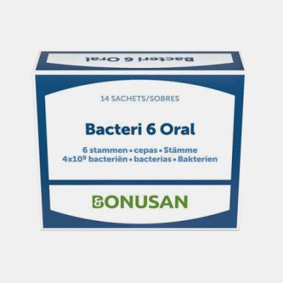 BACTERI 6 ORAL 14 SAQUETAS