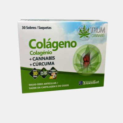 COLAGENO CANNABIS CURCUMA 30 SAQUETAS