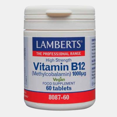 LAMBERTS VITAMINA B12 1000ug 60 COMPRIMIDOS