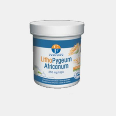LITHO PYGEUM AFRICANUM 250mg 200 CAPSULAS