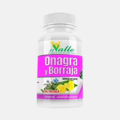 OLEO DE ONAGRA E BORRAGEM C/ VIT. E 120 PEROLAS