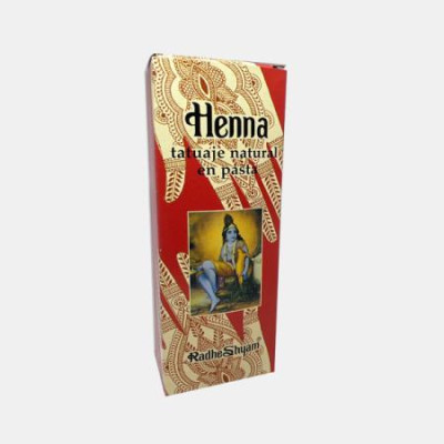 HENNA TATUAGEM NATURAL EM PASTA 30g
