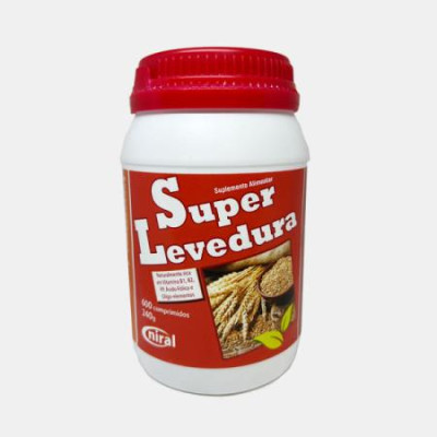 SUPER LEVEDURA DE CERVEJA 600 COMPRIMIDOS