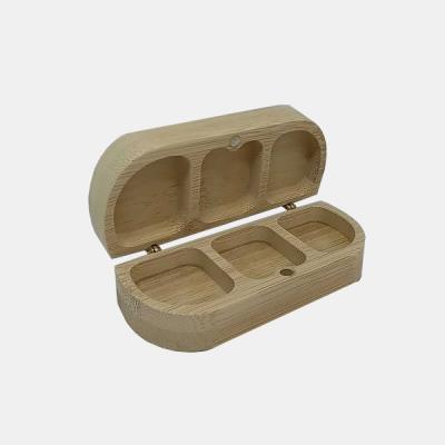 CAIXA PARA CAPSULAS EM BAMBU