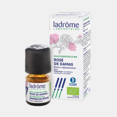 OLEO ESSENCIAL DE ROSA DAMASCENA BIO 2ml