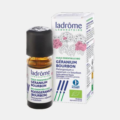 OLEO ESSENCIAL DE GERANIO ROSA BIO 10ml