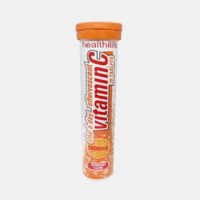 VITAMINA C 1000mg 20 COMPRIMIDOS EFERVESCENTES
