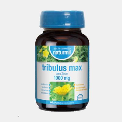 TRIBULUS MAX 1000mg COM ZINCO 60 CAPSULAS