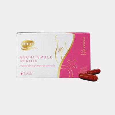 BECHIFEMALE PERIOD 60 CAPSULAS