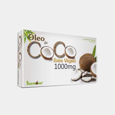 OLEO DE COCO 1000mg EXTRA VIRGEM 30 CAPSULAS