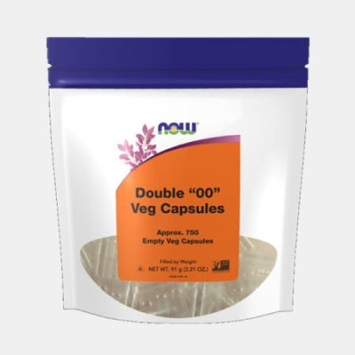 DOUBLE "00" CAPSULAS VEGETAIS VAZIAS aprox 750 uni