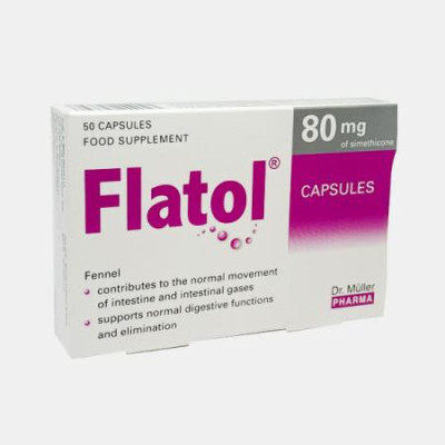 FLATOL 50 CAPSULAS