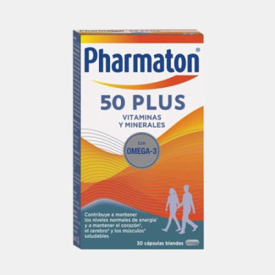 PHARMATON 50 PLUS 30 CAPSULAS