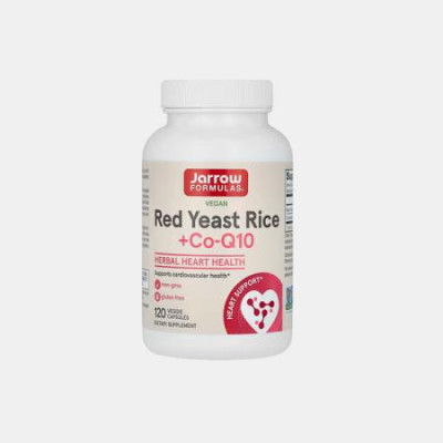 JARROW LEVEDURA DE ARROZ VERMELHO VEGANA + Q10 120