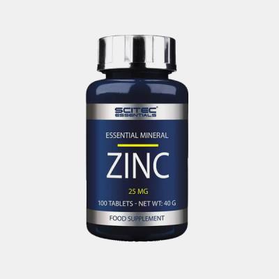 ZINC 25mg 100 COMPRIMIDOS