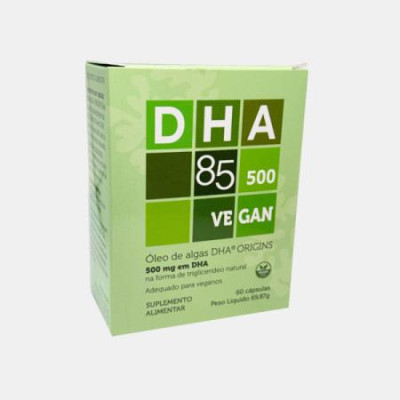 DHA 85 500mg VEGAN 60 CAPSULAS