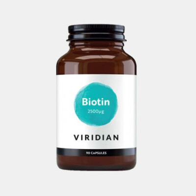 VIRIDIAN BIOTIN 2500ug 90 CAPSULAS