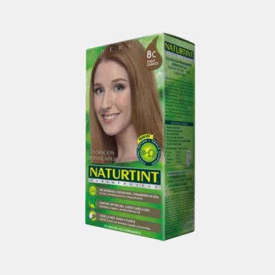 NATURTINT PURE & PROTECT 8C LOURO CLARO ACOBREADO