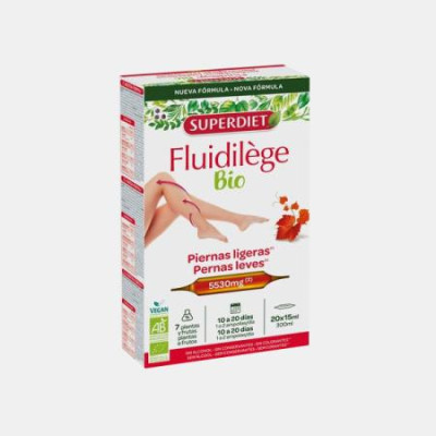 FLUIDILEGE 20 AMPOLAS