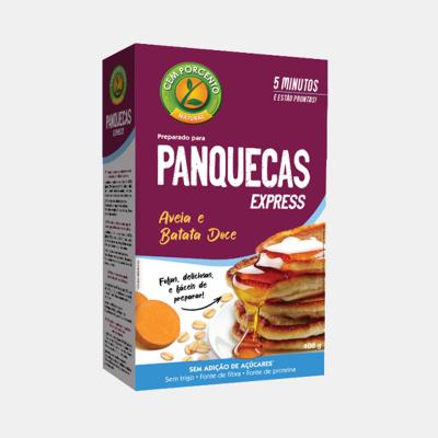PANQUECAS EXPRESS AVEIA E BATATA DOCE 400g
