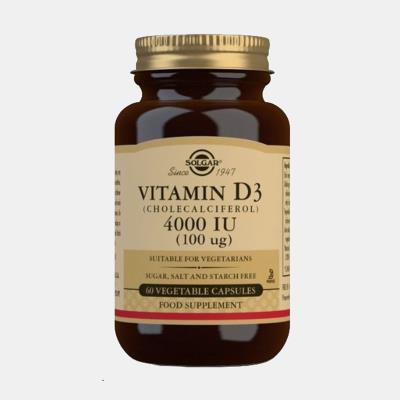 VITAMINA D3 4000IU 60 CAPSULAS