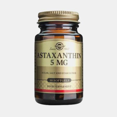 ASTAXANTHIN 5mg 30 CAPSULAS SOLGAR