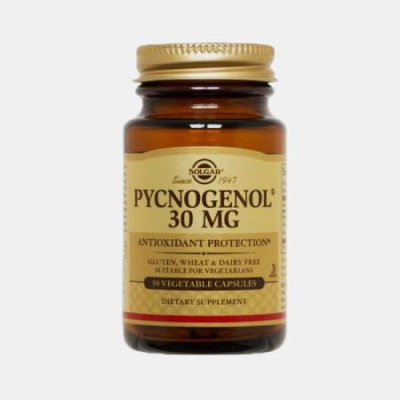 PYCNOGENOL 30mg 30 CAPSULAS SOLGAR