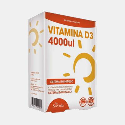 VITAMINA D3 4000UI  60 CAPSULAS