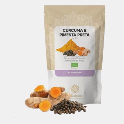 CURCUMA COM PIMENTA PRETA BIO 250g