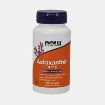 ASTAXANTHIN 4mg 60 CAPSULAS NOW