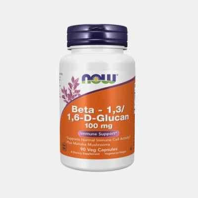 BETA 1,6/1,3 D-GLUCAN 90 CAPSULAS NOW